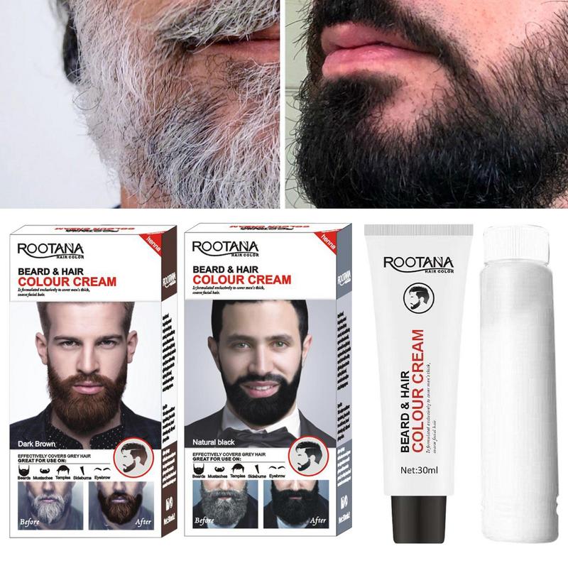 Shaving Cream - 2 sztuk/zestaw mężczyźni wydajna broda czarny