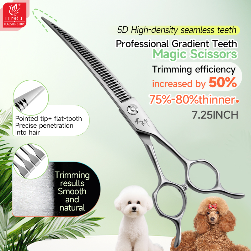 Grooming Scissors - Fenice High-end Master Series 7.25 cala