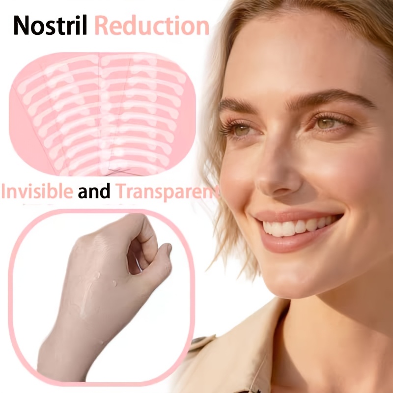 Nose Trimmer - 100 szt. niewidocznych plastrów zmniejszających nos,