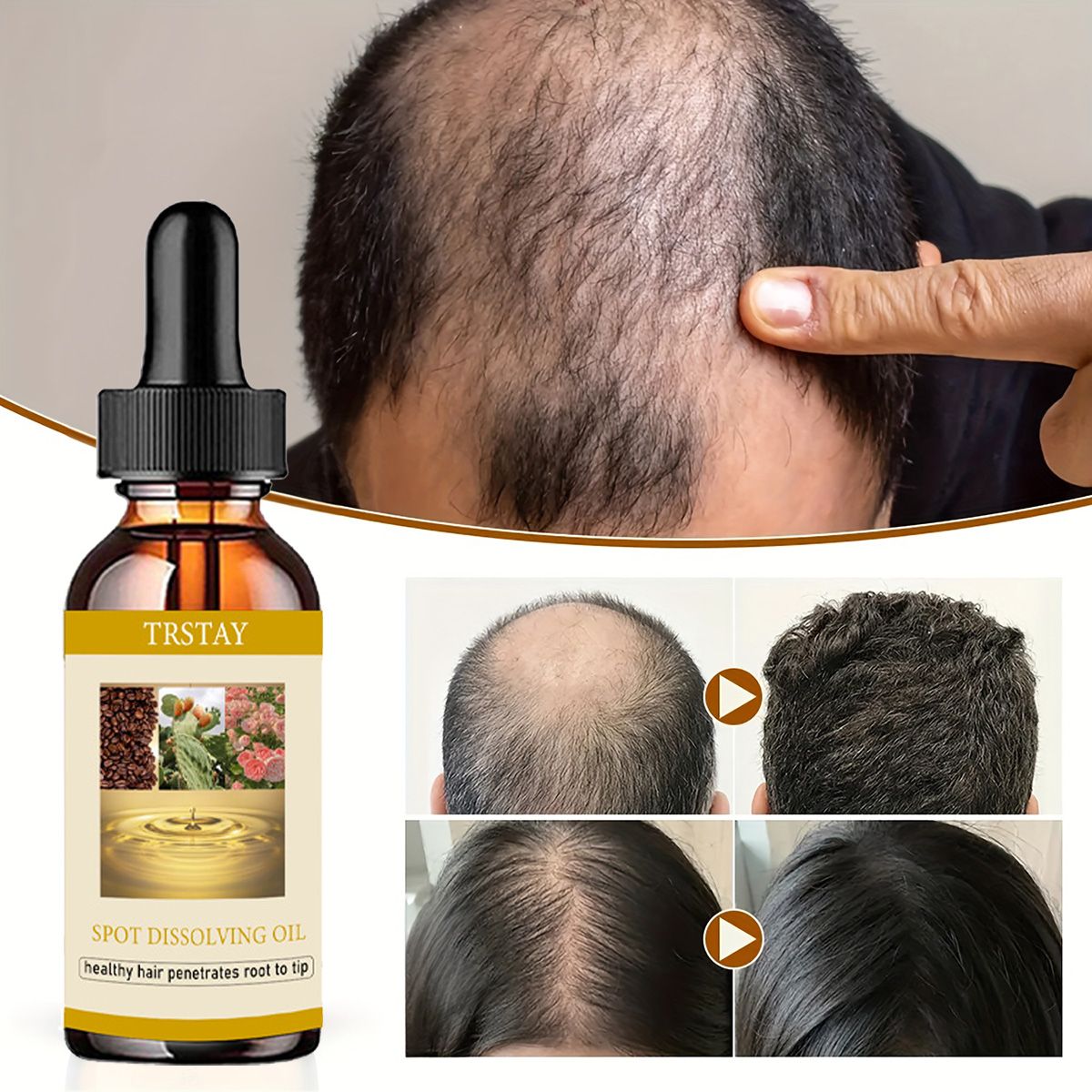 Beard Oil - 50ML Olejek na porost brody Przeciw