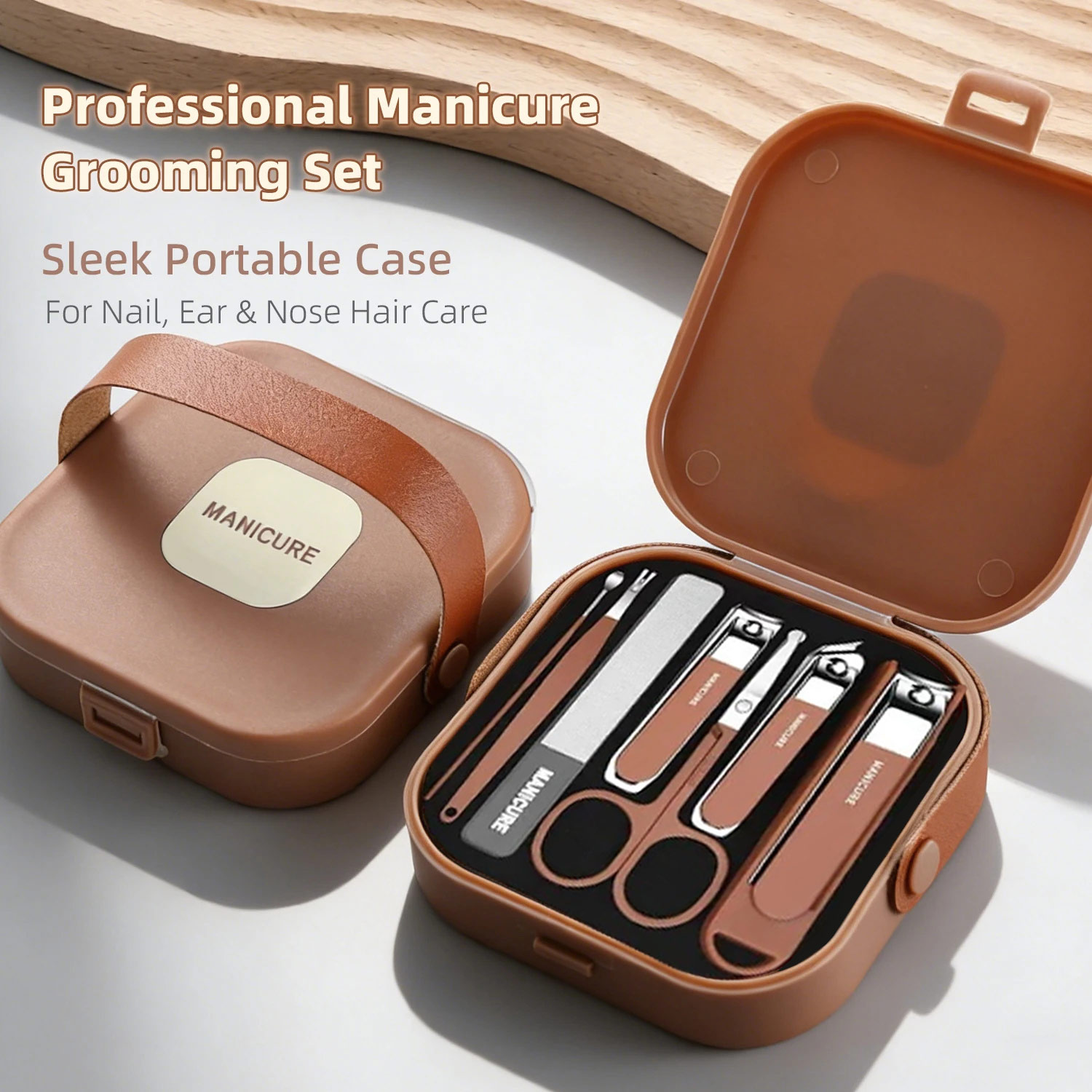 Mens Grooming Travel Kit - Zestaw do pielęgnacji paznokci, zestaw do