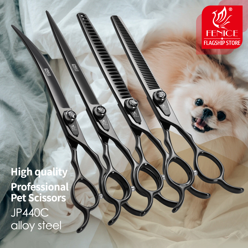 Grooming Scissors - Profesjonalne nożyczki fryzjerskie dla psów Fenice