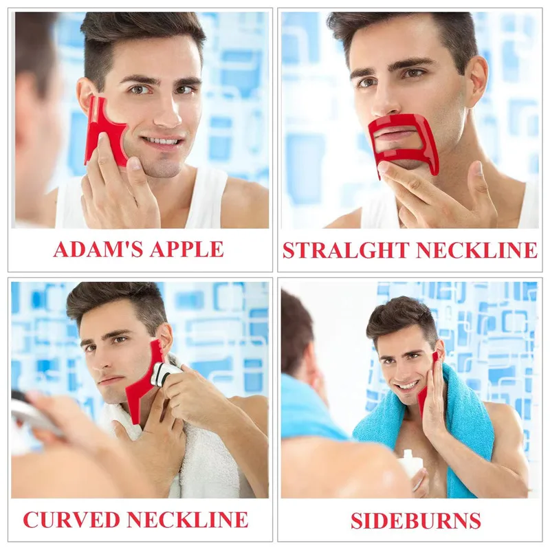 2/4 szt. Grzebienie do brody m – Beard Trimmer recenzja i cena