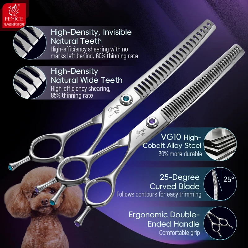 Fenice King Series 7-calowe no – Grooming Scissors recenzja i cena