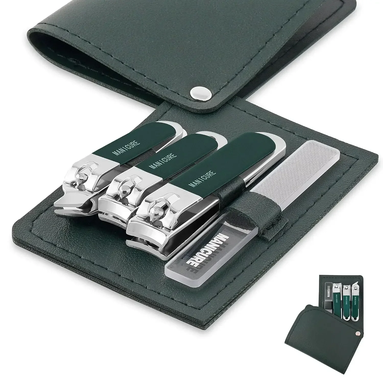 4-częściowy zestaw do manicure – Mens Grooming Travel Kit recenzja i cena