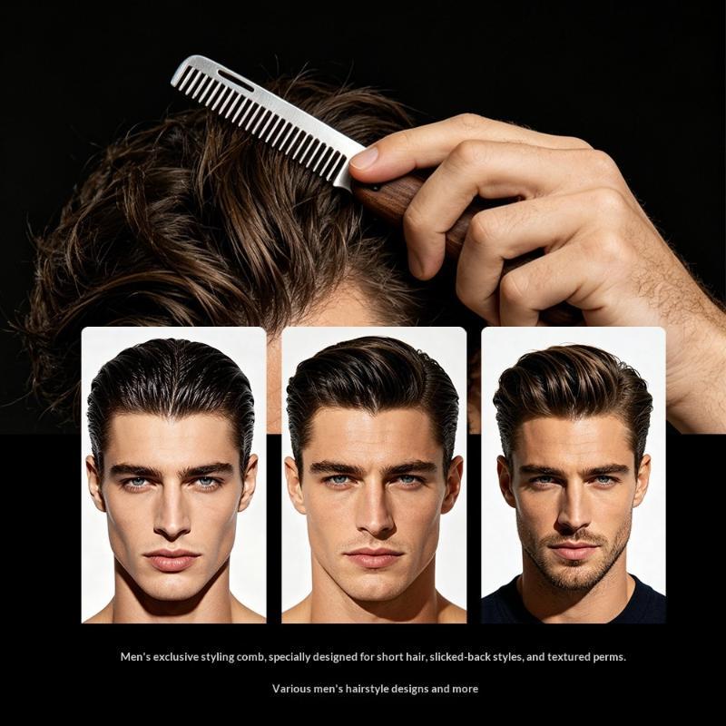 1 szt. Fryzjerski Grzebień Pod – Mens Grooming Travel Kit recenzja i cena