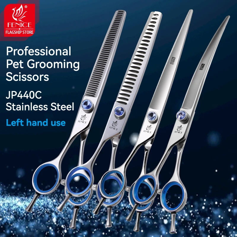 Profesjonalne nożyczki Fenice  – Grooming Scissors recenzja i cena