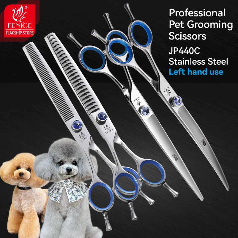 Profesjonalne nożyczki Fenice  – Grooming Scissors recenzja i cena