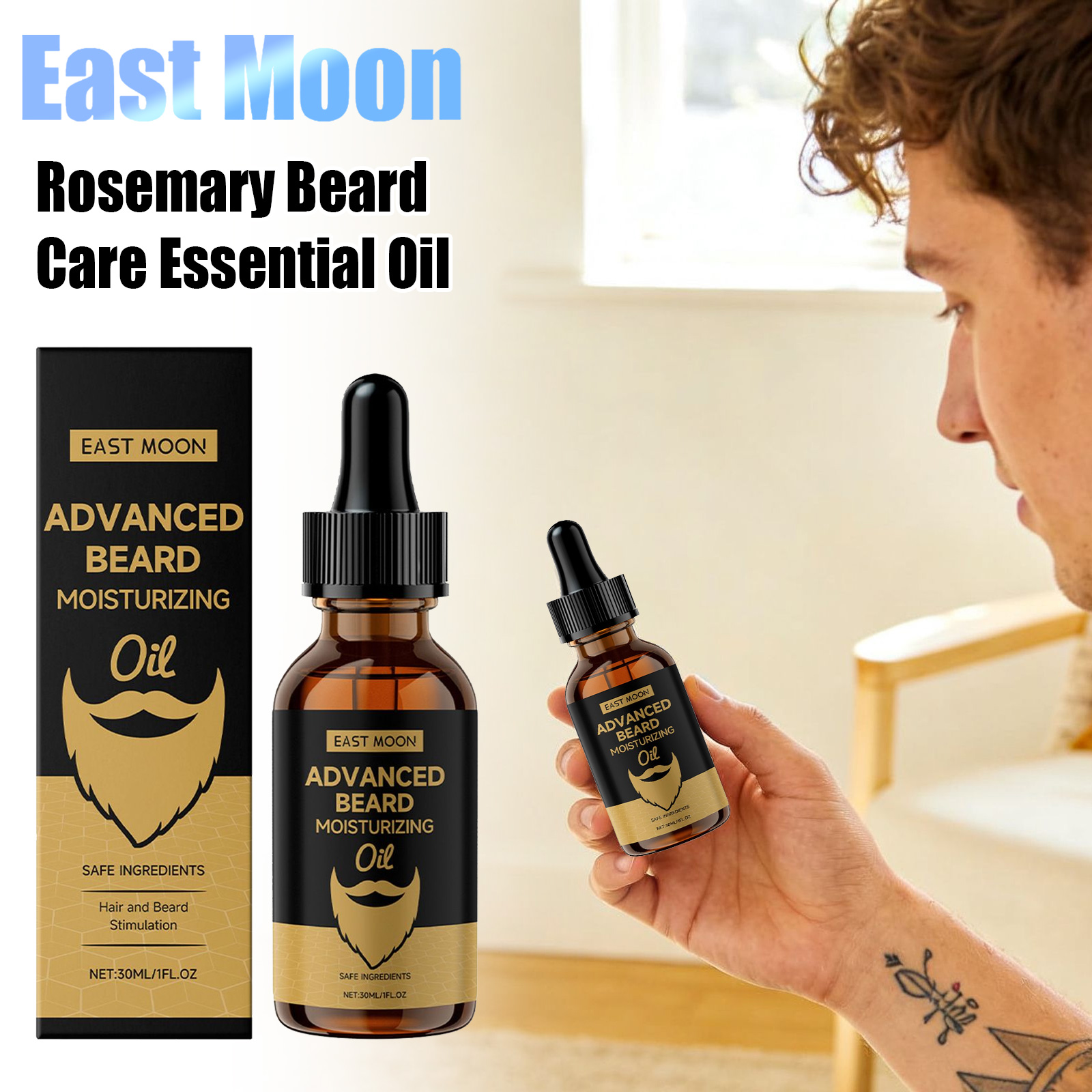 Olejki do brody East Moon Rose – Beard Oil recenzja i cena