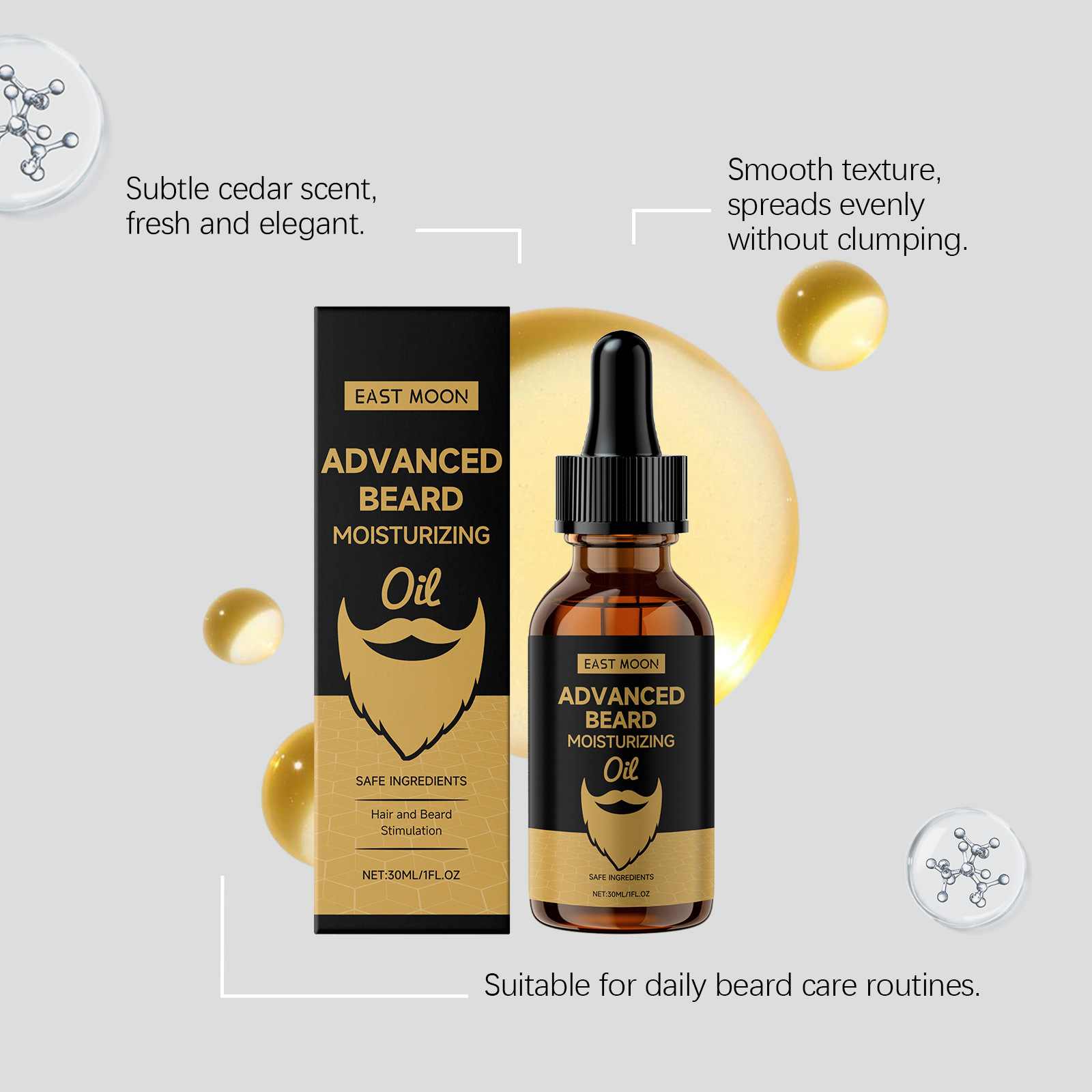 Olejki do brody East Moon Rose – Beard Oil recenzja i cena