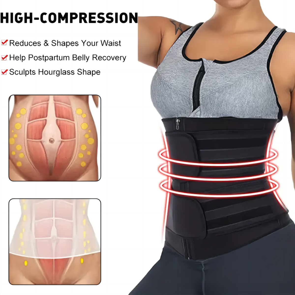 Damski pas wyszczuplający z po – Body Trimmer recenzja i cena