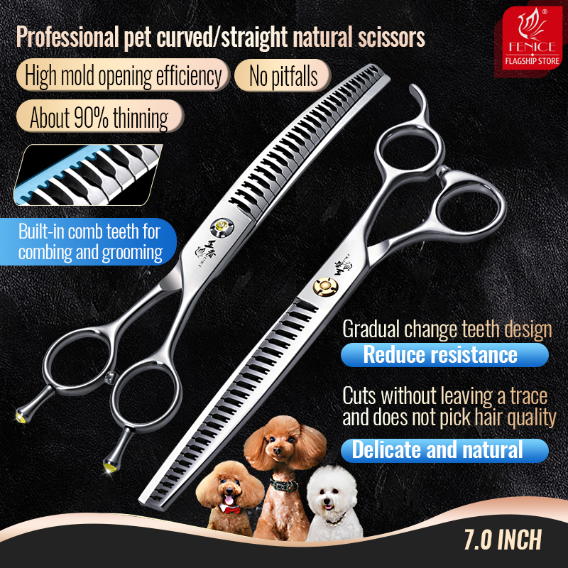 Fenice 7-calowe VG10 profesjon – Grooming Scissors recenzja i cena