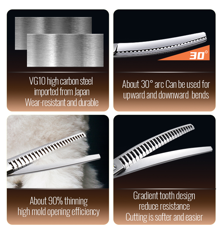 Fenice 7-calowe VG10 profesjon – Grooming Scissors recenzja i cena