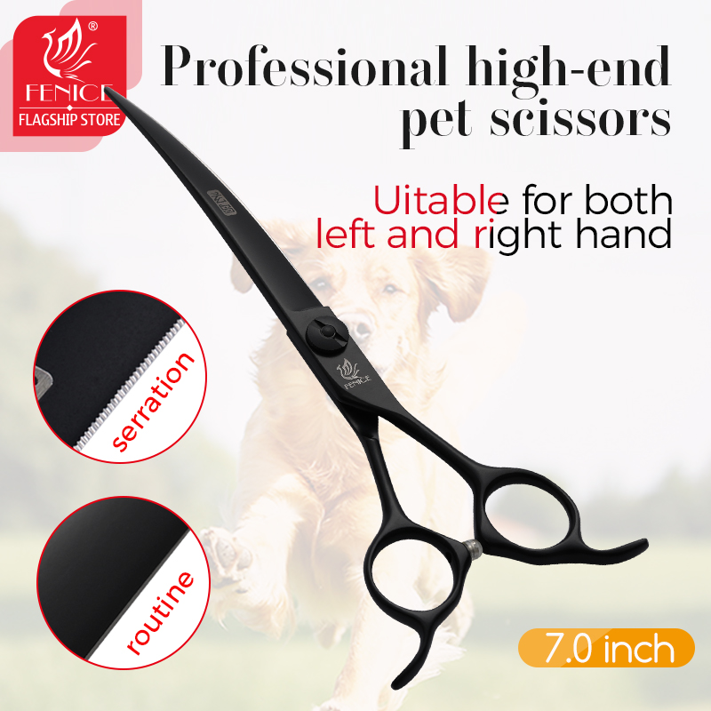 Profesjonalne nożyczki Fenice  – Grooming Scissors recenzja i cena