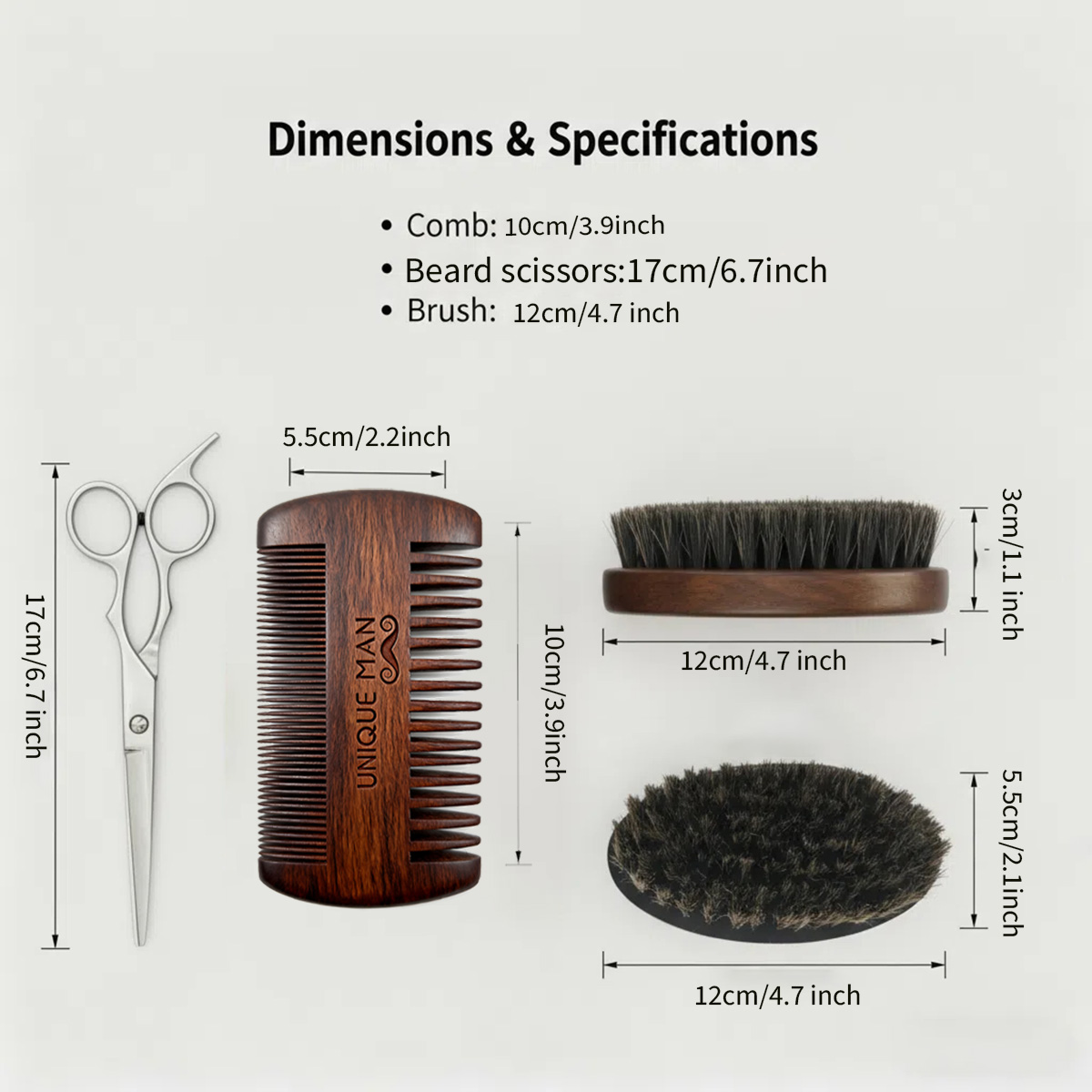 UNIQUE MAN Zestaw do pielęgnac – Grooming Kit recenzja i cena