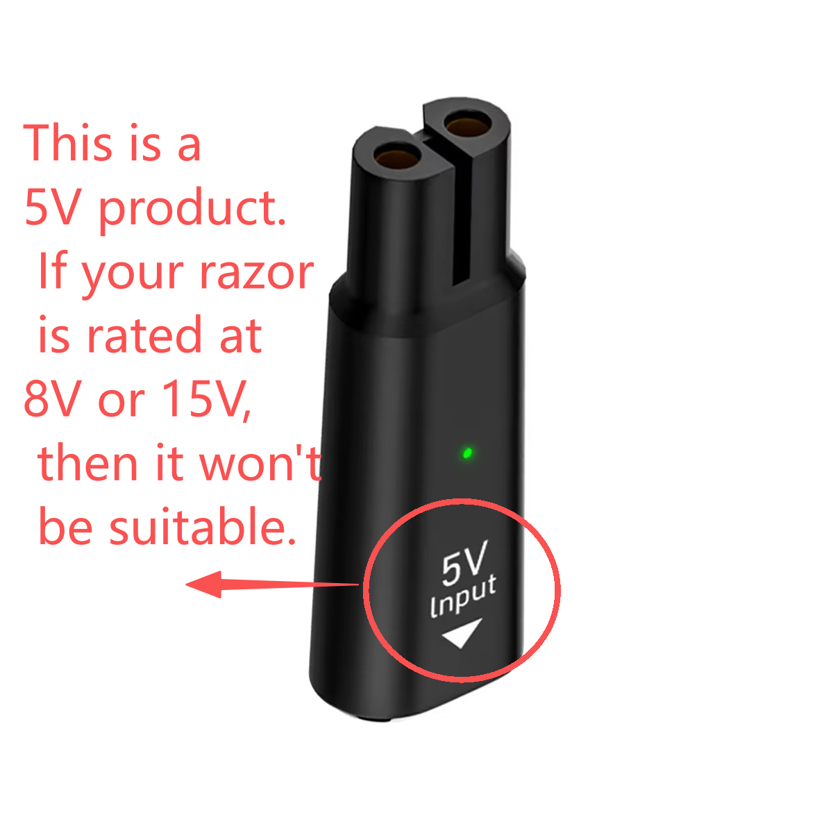 Adapter USB typu C 5V 15V do ł – Electric Shaver Rotary recenzja i cena